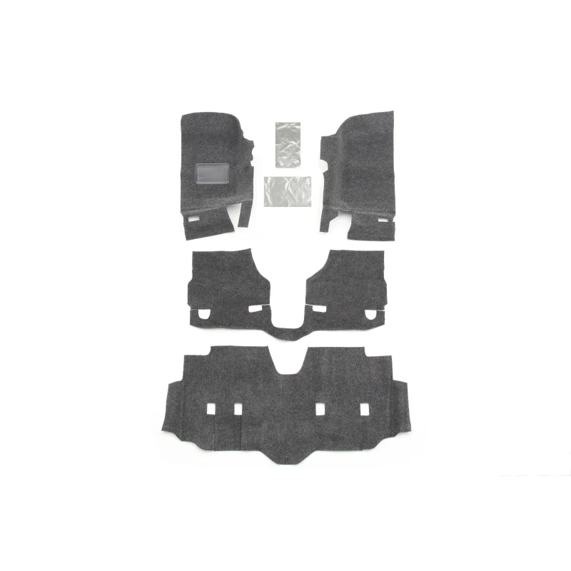 Bedrug Jeep Bedrug 4Dr Front 4Pc Floor Kit (Inc Heat Shields) Model BRJK07F4