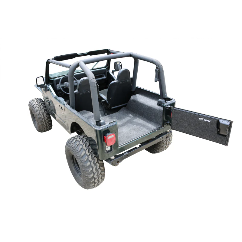 Bedrug Jeep Bedrug Rear Kit 4 Pc Cargo Kit (Inc Tlgte & Cargo Liner) Model BRYJ87R - Image 4