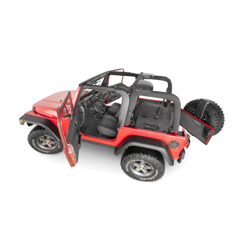 Bedrug Jeep Bedrug Front 3Pc Floor Kit (W Cntr Cnsl) Model BRTJ97F - Image 3