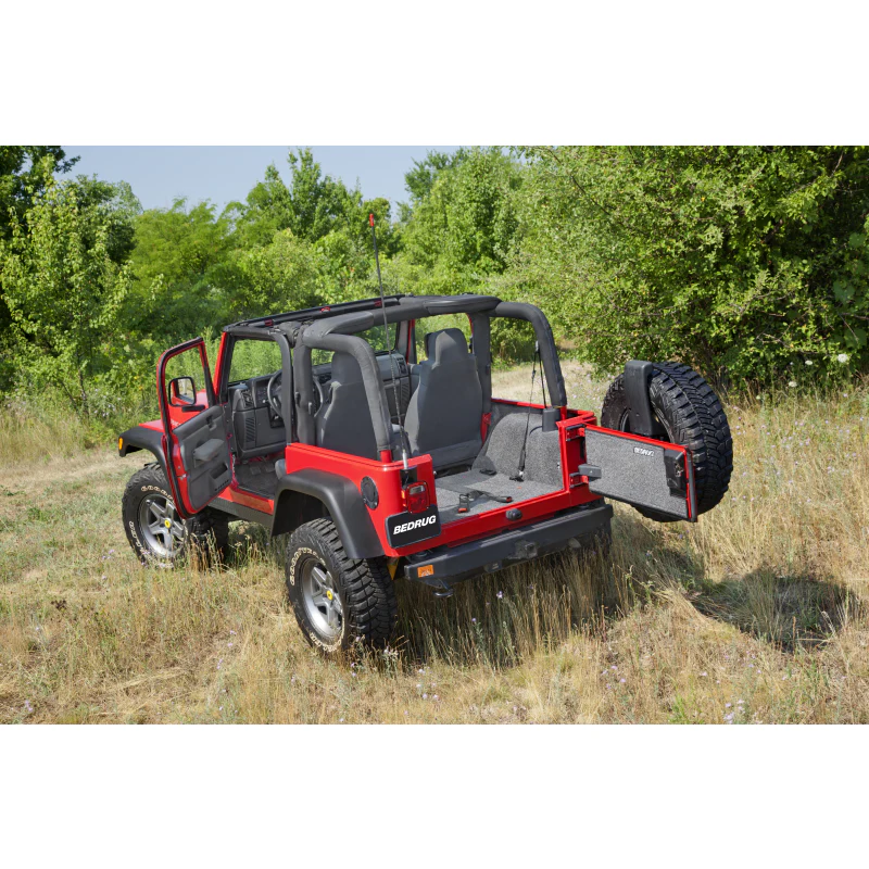 Bedrug Jeep Bedrug Rear Cargo Kit (Includes Tailgate) Model BRTJ97R - Image 6