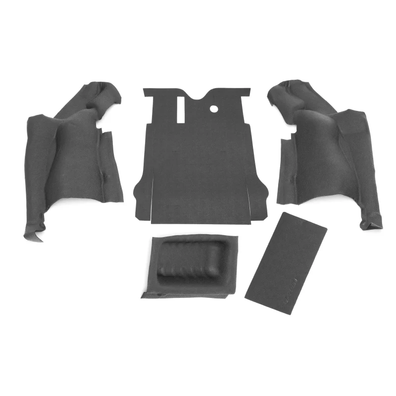 Bedrug Jeep Bedtred 2Dr Rear 5Pc Cargo Kit (Inc Tlgte & Tub Liner) Model BTJK07R2