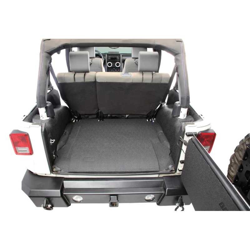 Bedrug Jeep Bedtred 2Dr Rear 5Pc Cargo Kit (Inc Tlgte & Tub Liner) Model BTJK07R2 - Image 2