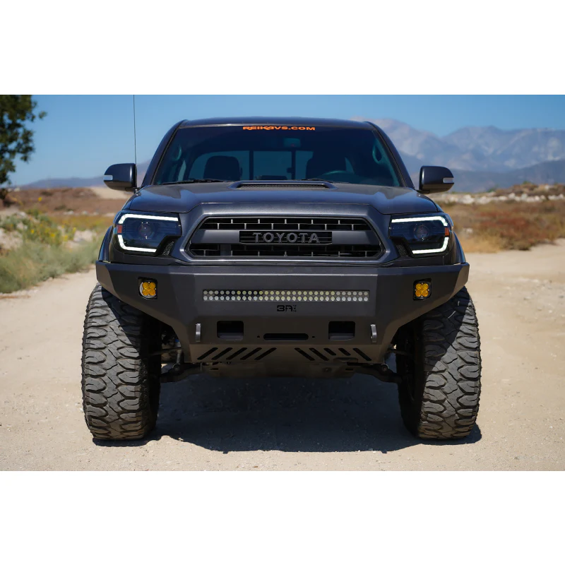Body Armor 4x4 2005-2015 Toyota Tacoma Pro Series Front Winch Bumper Model TC-19341 - Image 2