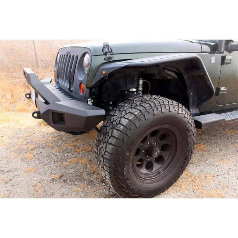 Body Armor 4x4 2007-2024 Jeep Wrangler Jk/Jl & Gladiator Jt Orion Full-Width Front Bumper Model JP-19537 - Image 4