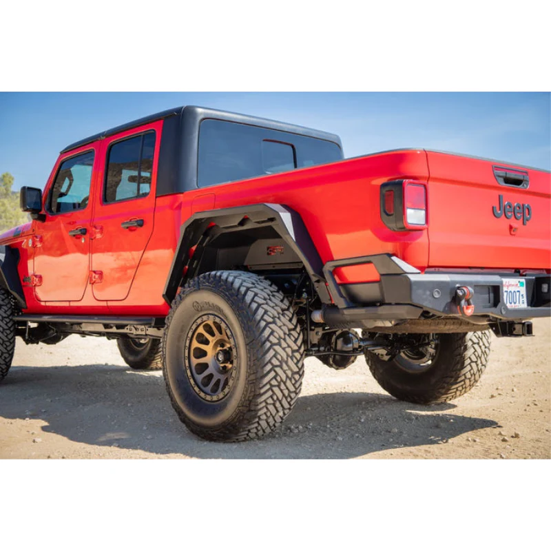 Body Armor 4x4 2019-2024 Jeep Gladiator Jt Rear Fender Flares Model JT-6103 - Image 2