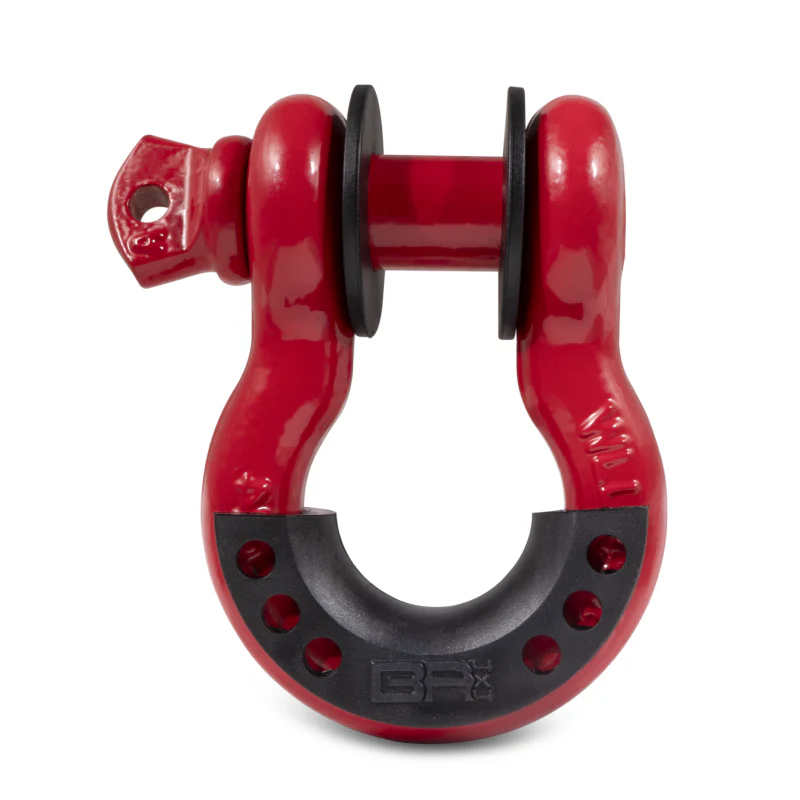 Body Armor 4X4 3/4" Red D-Ring With Isolators, Single Model 3204 - Image 2