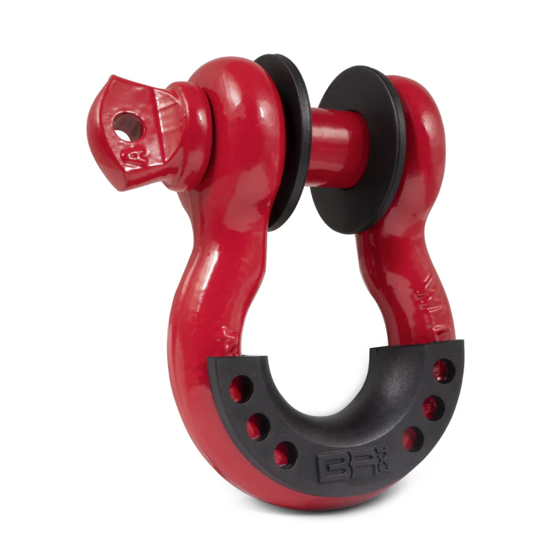 Body Armor 4X4 3/4" Red D-Ring With Isolators, Single Model 3204 - Image 3