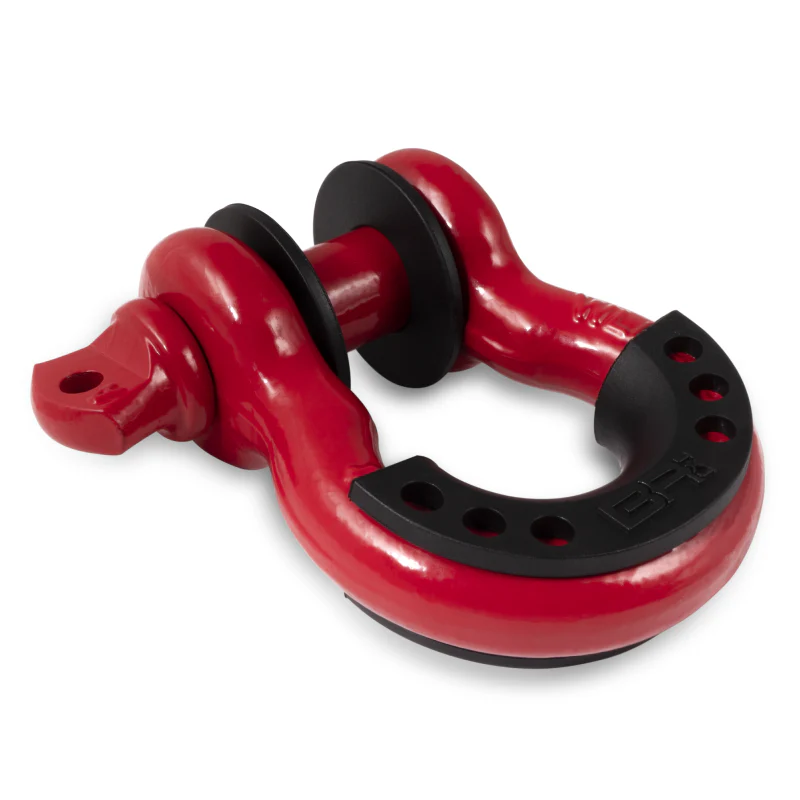Body Armor 4X4 3/4" Red D-Ring With Isolators, Single Model 3204 - Image 4