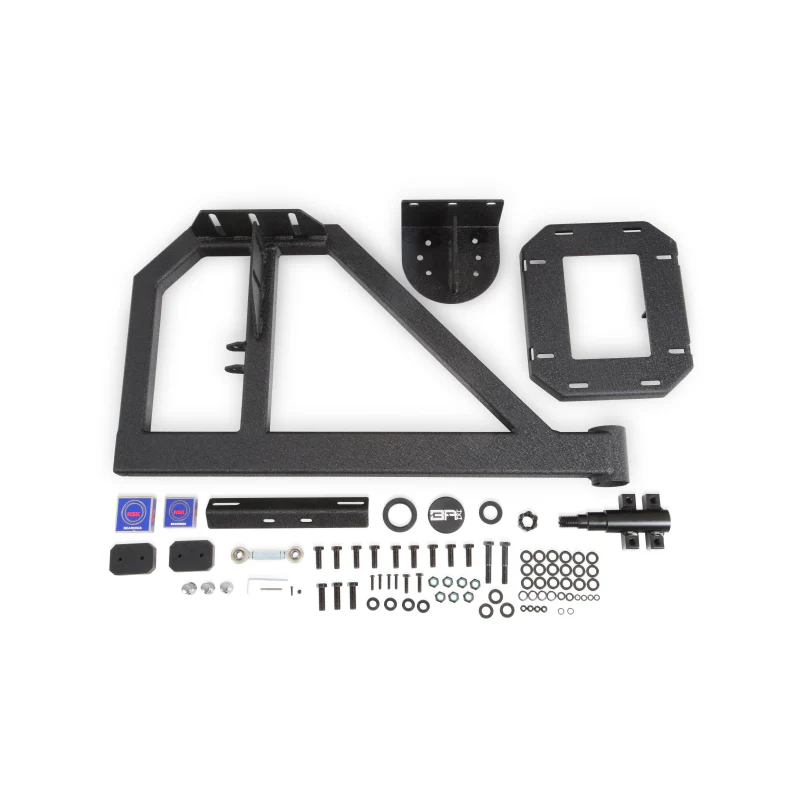 Body Armor 4X4 Tire Carrier Single Action (Fits Jk-2965 Bumper) Model 5297 - Image 3