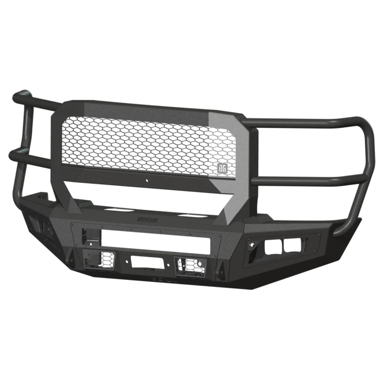 Bodyguard A2 Front Extreme - ACC Compatible No Sensors W/ Mesh Grille No Camera Harness Bare Metal Model CEF23BNBMN