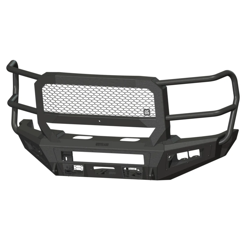 Bodyguard A2 Front Extreme - ACC Compatible No Sensors W/ Mesh Grille With Camera Harness Bare Metal Model CEF23DNBMH