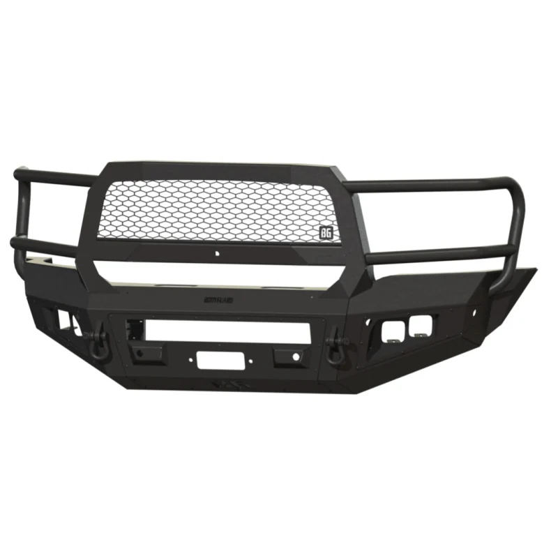 Bodyguard A2 Front Extreme - W/O Sensor Cutouts W/ Mesh Grille No Camera Harness Texture Black Powder Coat *Fits 4500/5500 Fender Trim* Model CER19DNTMN