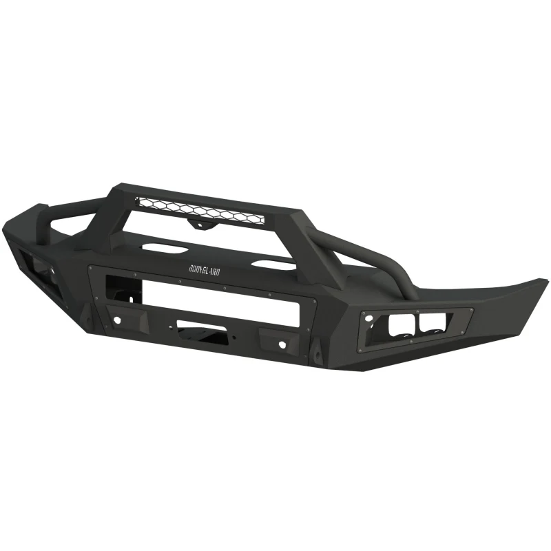 Bodyguard A2 Front Sport - Sensor Cutouts W/O Mesh Grille No Camera Harness Bare Metal Model CCC20BYBNN