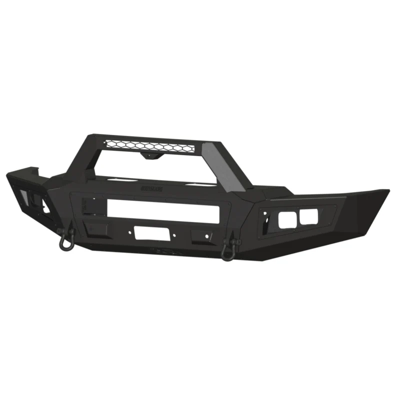 Bodyguard A2 Front Sport - Sensor Cutouts W/O Mesh Grille No Camera Harness Or Pod Bare Metal Model CCC24BYBNN