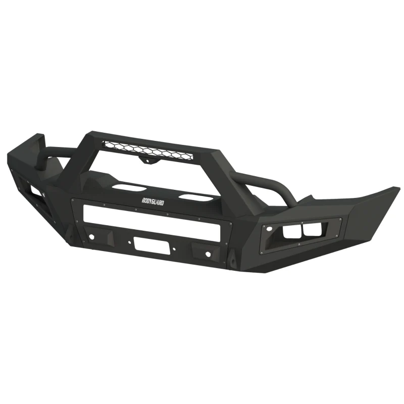 Bodyguard A2 Front Sport - Sensor Cutouts W/O Mesh Grille No Camera Harness Or Pod Bare Metal Model CCG20BYBNN