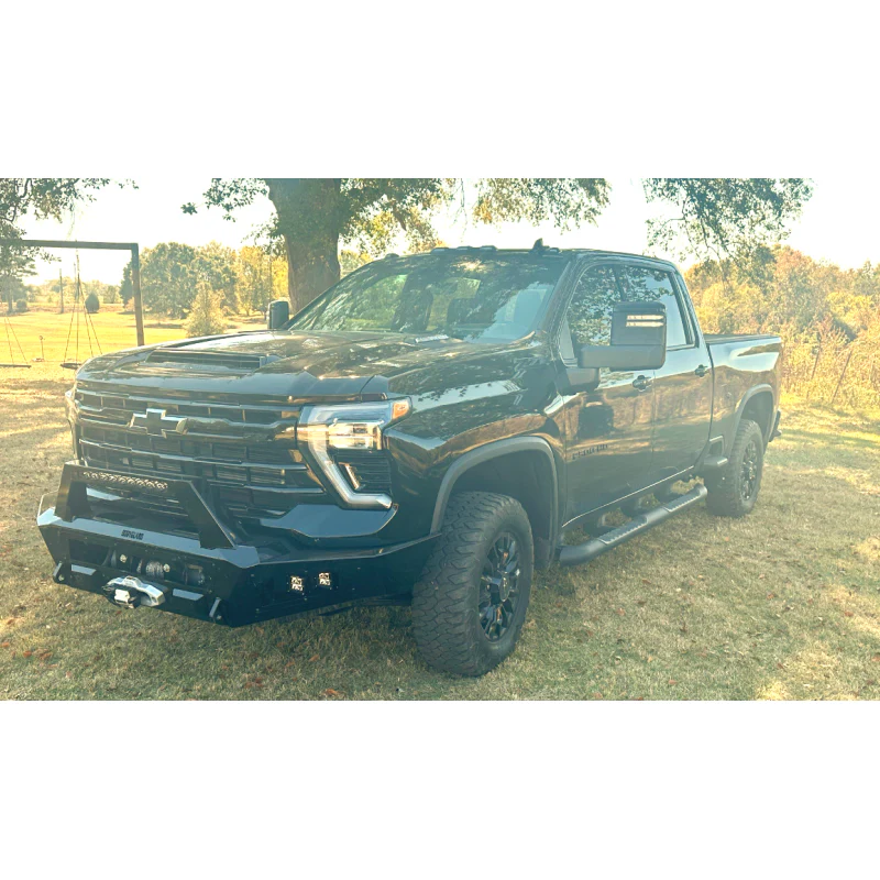 Bodyguard A2 Front Sport - Sensor Cutouts W/O Mesh Grille With Camera Harness + Pod Texture Black Powder Coat Model CCC24BYTNB - Image 2
