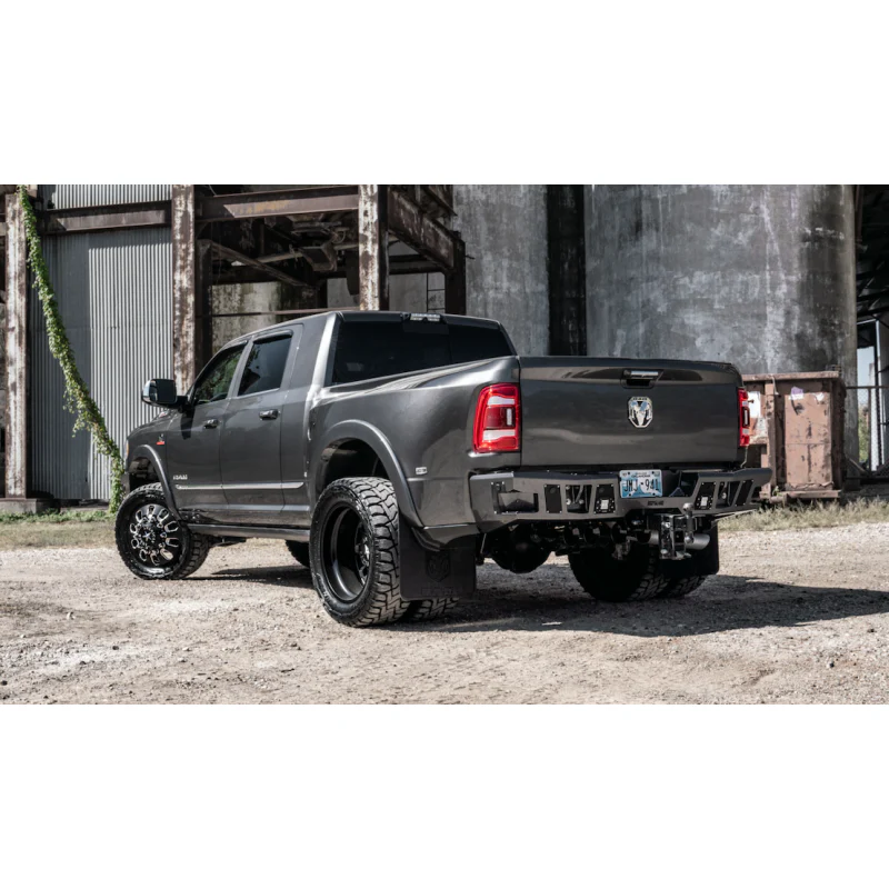 Bodyguard A2 Rear - Sensor Cutouts Light Cutouts Bare Metal Dual Exhaust Only Model DGR19AYLB - Image 2