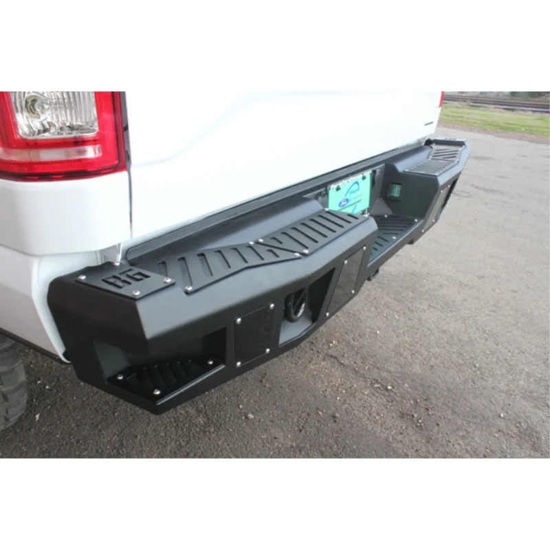 Bodyguard A2 Rear - Sensor Cutouts Light Cutouts Bare Metal Fits Dual Exhaust Only Model DGC19AYLB - Image 2