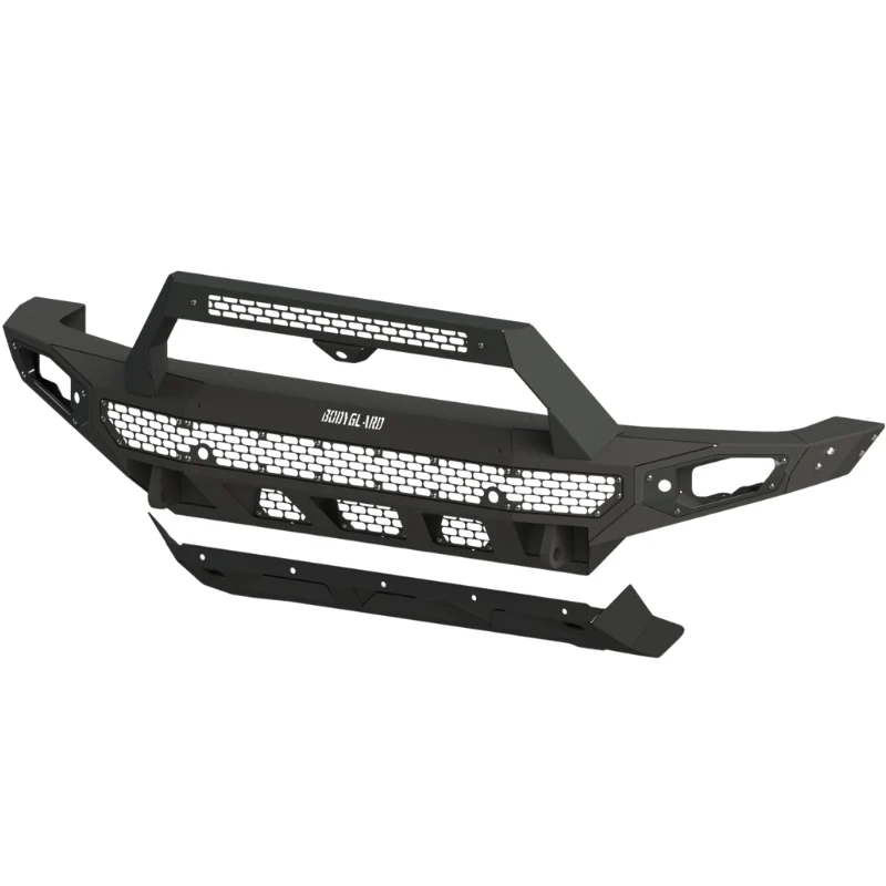 Bodyguard Freedom Front Baja Non Winch Sensor Cutouts With Camera Harness + Pod Texture Black Powder Coat Model NBF21MYTNB