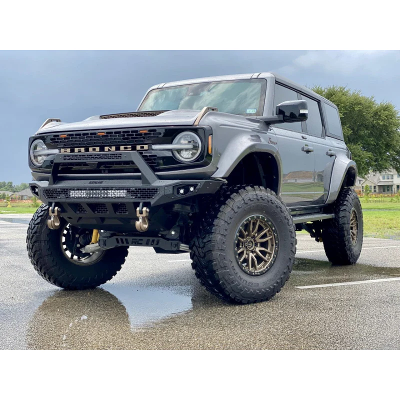 Bodyguard Freedom Front Baja Raptor Only Non Winch Sensor Cutouts With Camera Harness + Pod Texture Black Powder Coat Model NBF21MYTNB-R - Image 2
