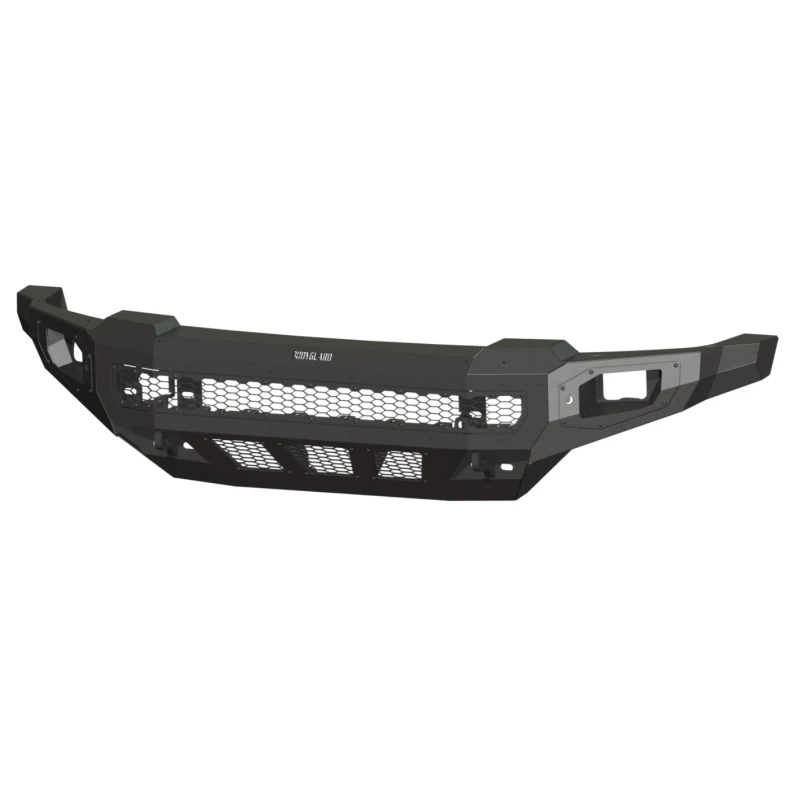 Bodyguard Freedom Front Base Non-Winch W/O Sensor Cutouts Bare Metal *Fits 450/550 Fender Trim* Model NAF23DNBNN