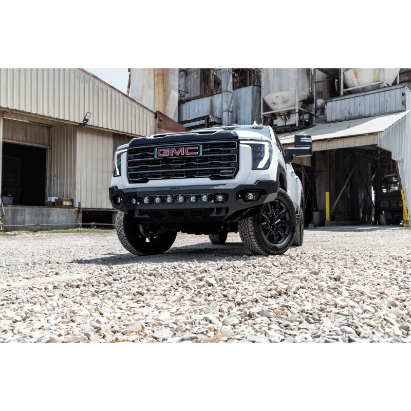 Bodyguard Freedom Front Base Non-Winch W/O Sensor Cutouts Bare Metal Model NAG24BNBNN - Image 4