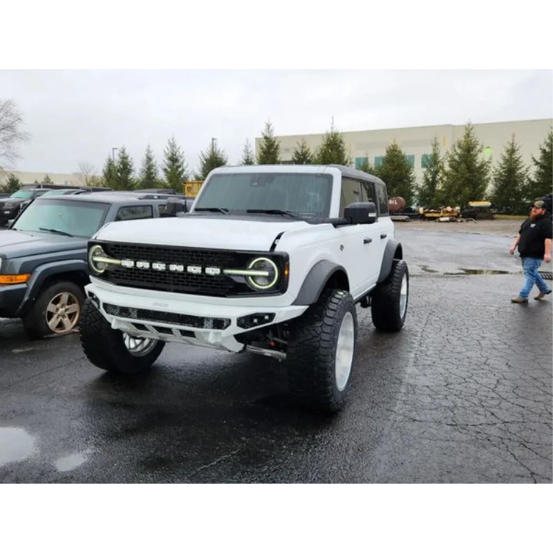 Bodyguard Freedom Front Base Raptor Only Non Winch Sensor Cutouts Texture Black Powder Coat Model NAF21MYTNN-R - Image 6