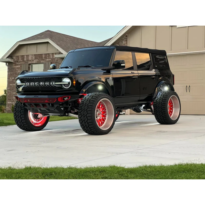 Bodyguard Freedom Front Base Raptor Only Non Winch Sensor Cutouts Texture Black Powder Coat Model NAF21MYTNN-R - Image 7