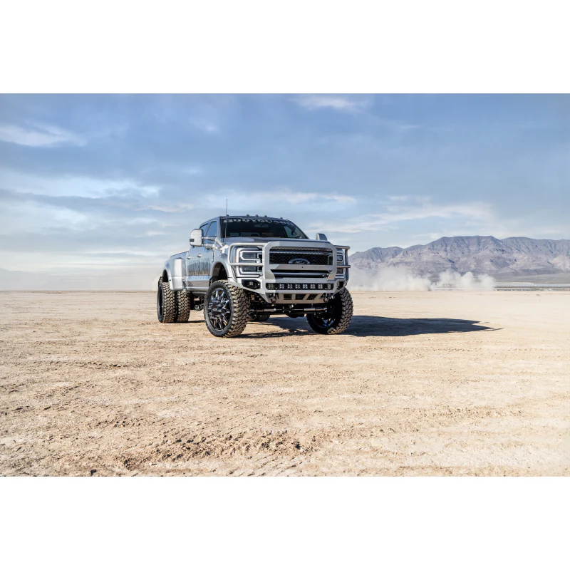 Bodyguard Freedom Front Extreme Non-Winch Sensor Cutouts W/ Mesh Grille No Camera Harness Bare Metal Model NEF23DYBMN - Image 4