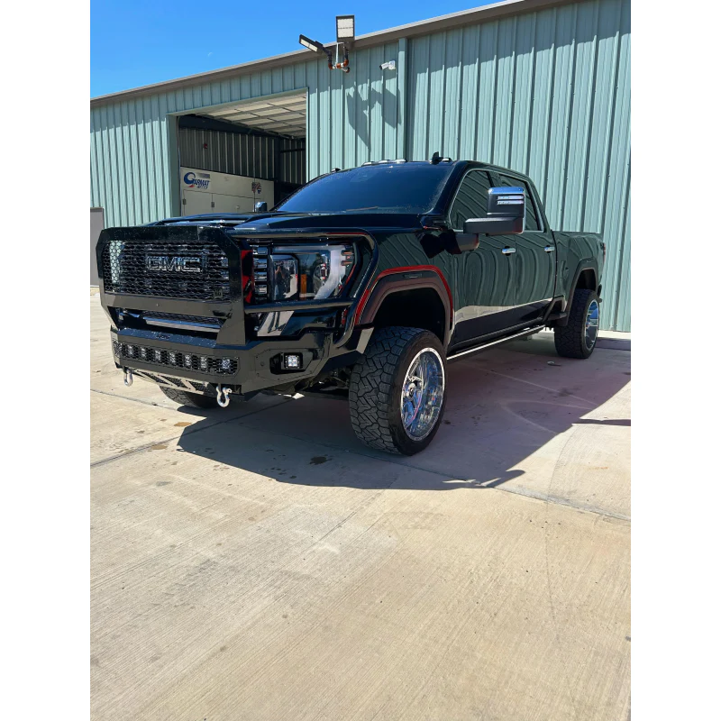 Bodyguard Freedom Front Extreme Non-Winch W/O Sensor Cutouts W/ Mesh Grille No Camera Harness Bare Metal Model NEG24BNBMN - Image 3