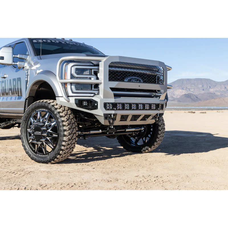 Bodyguard Freedom Front Extreme Non-Winch W/O Sensor Cutouts W/ Mesh Grille With Camera Harness Texture Black Powder Coat Model NEF23DNTMH - Image 3