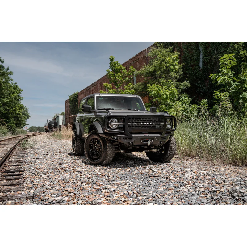 Bodyguard Freedom Front Extreme Raptor Only Winch Mount Sensor Cutouts With Camera Harness Texture Black Powder Coat Model LEF21MYTNH-R - Image 6