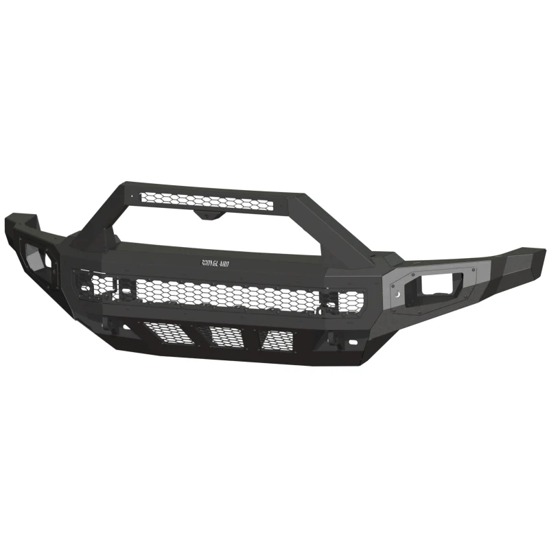 Bodyguard Freedom Front Sport Non-Winch W/O Sensor Cutouts W/O Mesh Grille No Camera Harness Or Pod Texture Black Powder Coat *Fits 450/550 Fender Trim* Model NCF23DNTNN