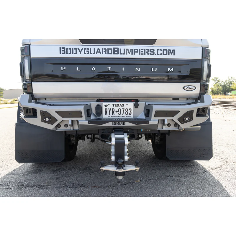 Bodyguard Freedom Rear Sensor Cutouts Texture Black Powder Coat Model MFF23BYT - Image 2