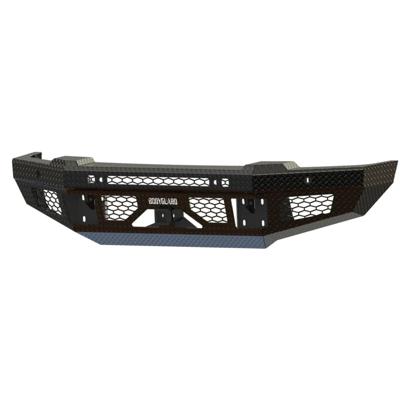 Bodyguard FT Front Base Sensor Cutouts Fog Cutouts Receiver Gloss Black Powder Coat Model JAF23BYGNN