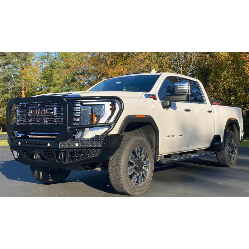 Bodyguard FT Front Extreme - Sensor Cutouts Fog Cutouts Receiver W/ Mesh Grille No Camera Harness Bare Metal Model JEG24BYBMN - Image 3