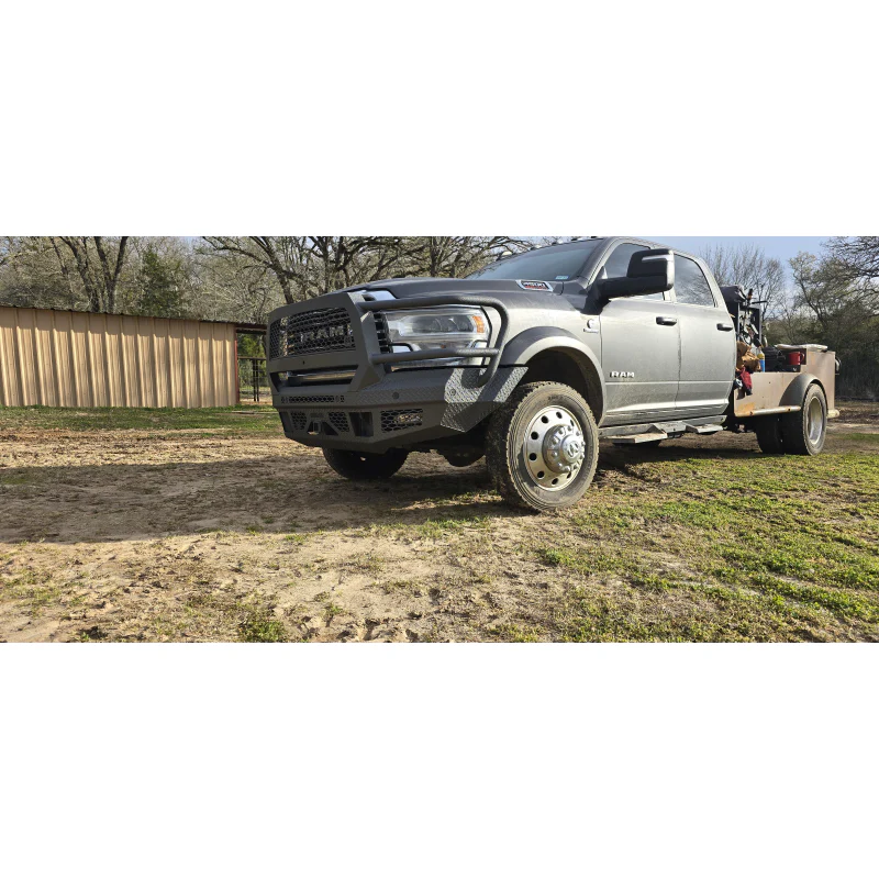 Bodyguard FT Front Extreme Sensor Cutouts Fog Cutouts Receiver W/ Mesh Grille No Camera Harness Gloss Black Powder Coat **Fits 4500/5500 Fender Flare Only** Model JER19DYGMN - Image 2