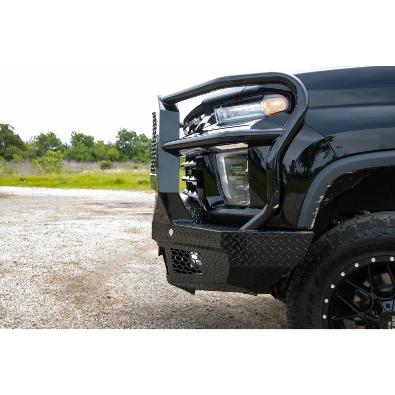 Bodyguard FT Front Extreme - Sensor Cutouts Fog Cutouts Receiver W/ Mesh Grille No Camera Harness Texture Black Powder Coat Model JEC20BYTMN - Image 4