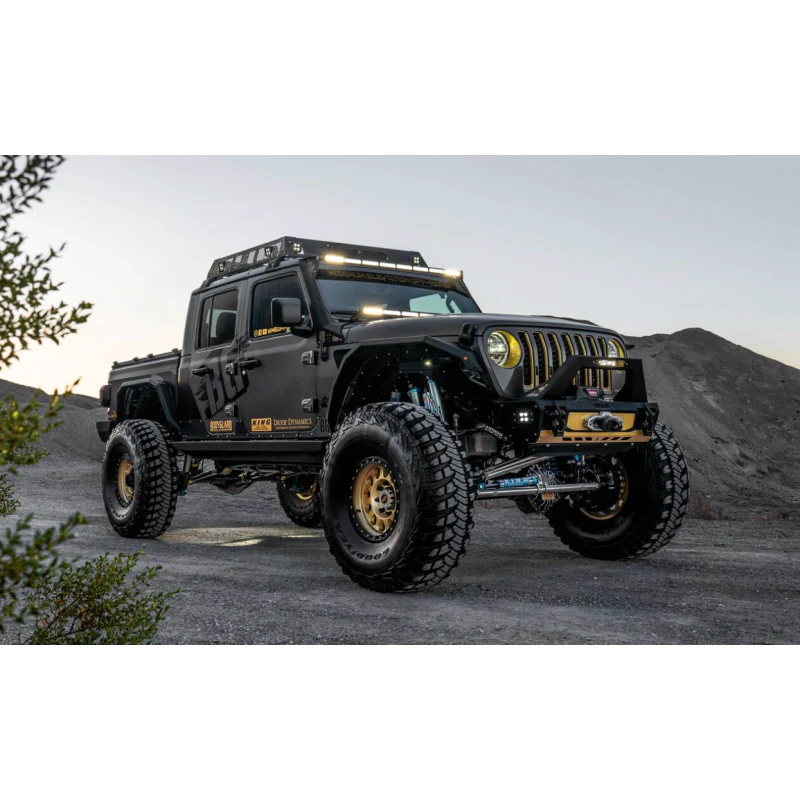 Bodyguard Gladiator Fender System - Narrow Version Front And Rear Liners And Fender Flares Texture Black Powder Coat Model 51351T - Image 3