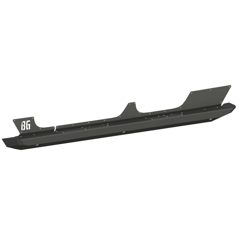 Bodyguard Rock Sliders With Body Cladding 4 Door Bare Metal Model 22280B