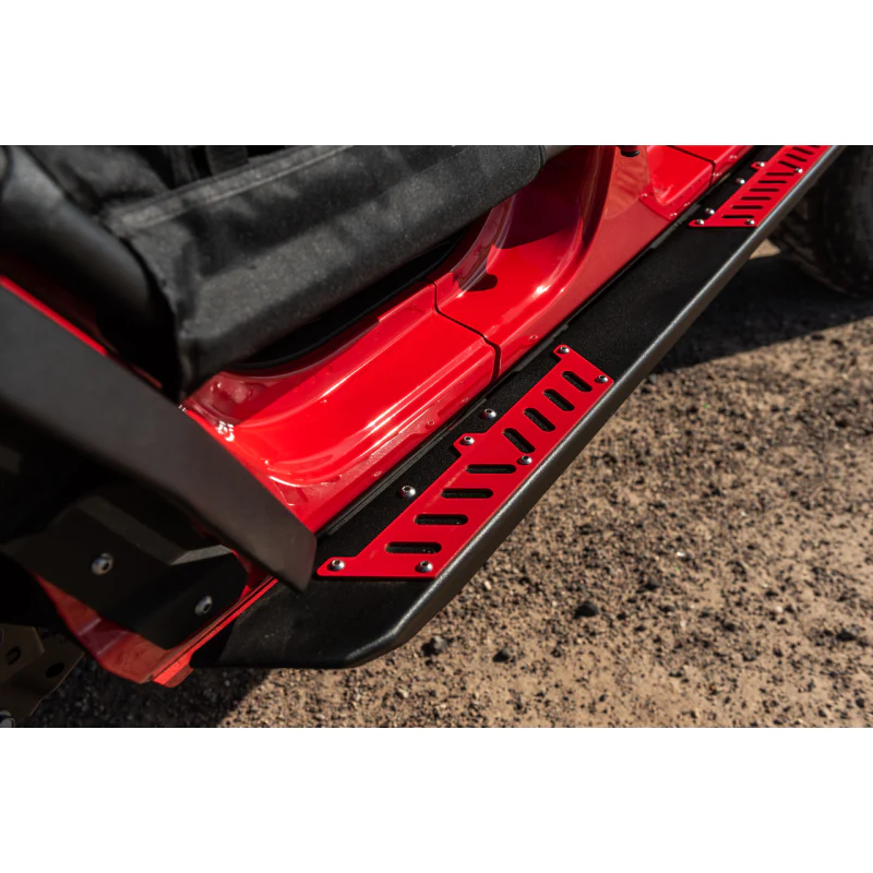 Bodyguard Rock Sliders With Body Cladding 4 Door Bare Metal Model 22280B - Image 2