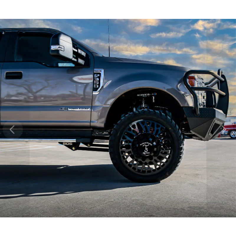 Bodyguard T2 Front Extreme - W/O Sensor Cutouts Factory Fog Cutouts Receiver Hitch W/O Mesh Grille With Camera Harness Texture Black Powder Coat Model EEF17BNHTNH - Image 3