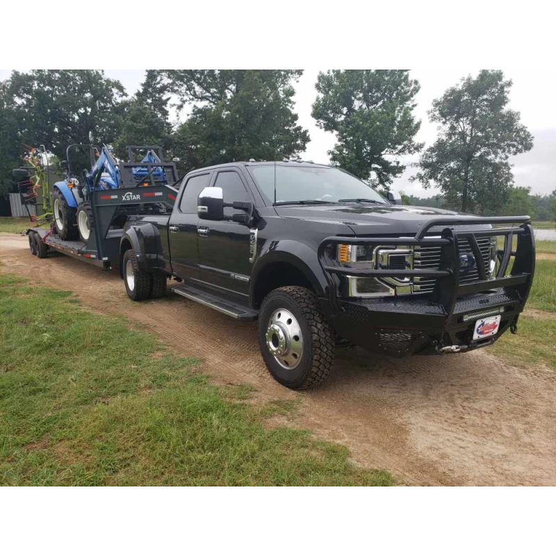 Bodyguard T2 Front Extreme - W/O Sensor Cutouts Factory Fog Cutouts Standard Skid Plate W/O Mesh Grille No Camera Harness Texture Black Powder Coat *Fits 450/550 Fender Trim* Model EEF17DNRTNN - Image 4