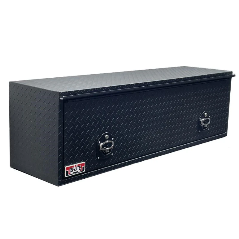 Brute 72" High Cap HD Top Sider Diamond, W/ Flip Up Door, Black Text Model HTB72C-BT