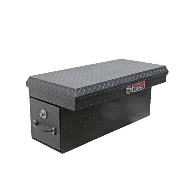 Brute 34" Side Mount Tool Textured Black W/ Rear Bed Safe Roller Drawer Passenger Side Model RB7634P-BT