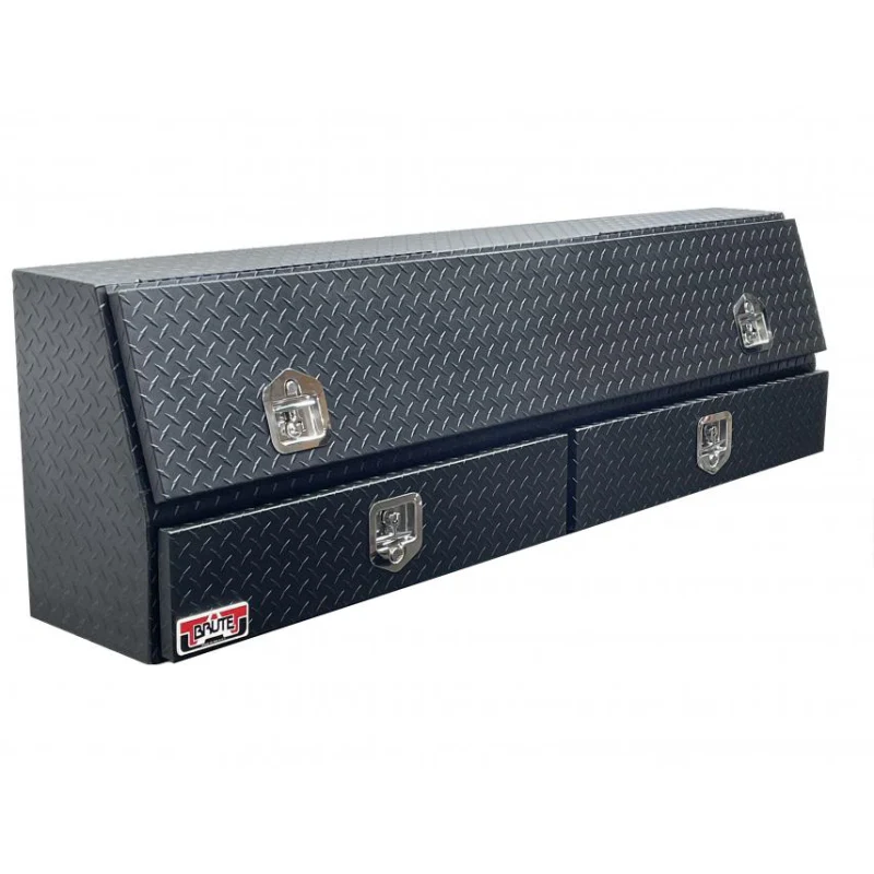 Brute 60" Contractor Topsider W/ Drawers & Doors Black Texture Coat Model TBS200-60-BD-BT