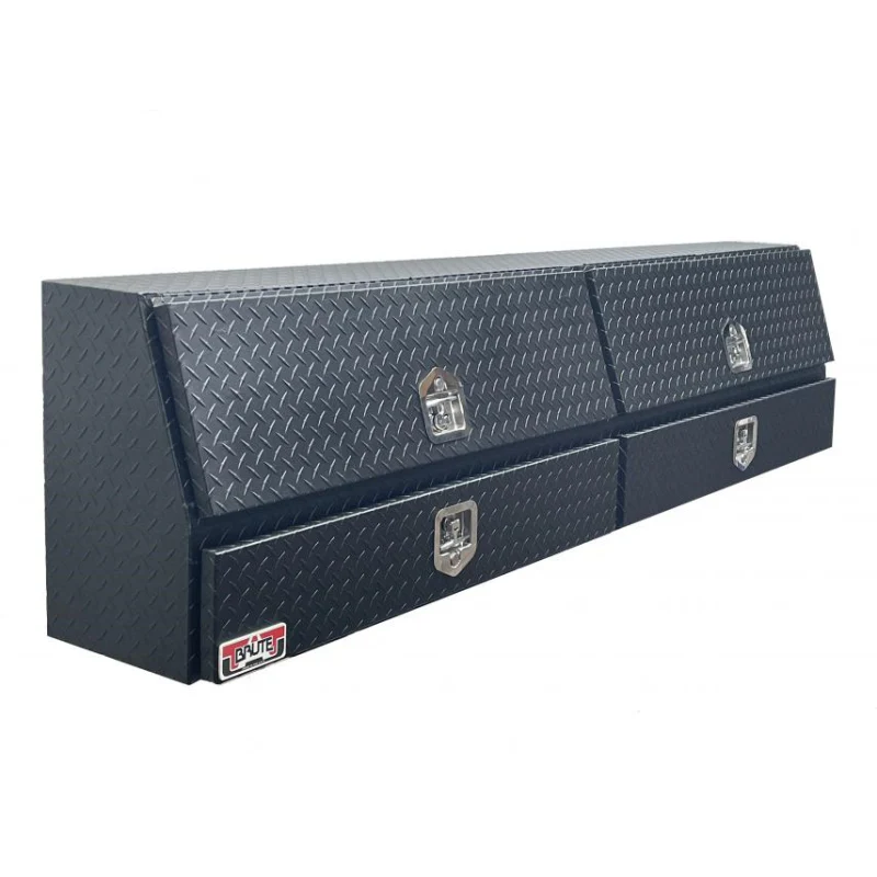 Brute 88" Contractor Topsider W/ Drawers & Doors Black Texture Coat Model TBS200-88D-BD-BT