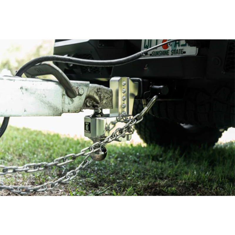 BulletProof Hitches 2.0" Aluminum Medium Duty 4" Drop/Rise Hitch Model AL204 - Image 2
