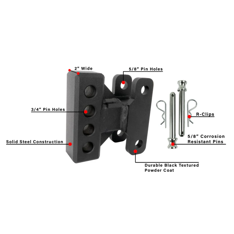 BulletProof Hitches Medium Duty Weight Distribution Adapter Model WEIGHTDIST - Image 3