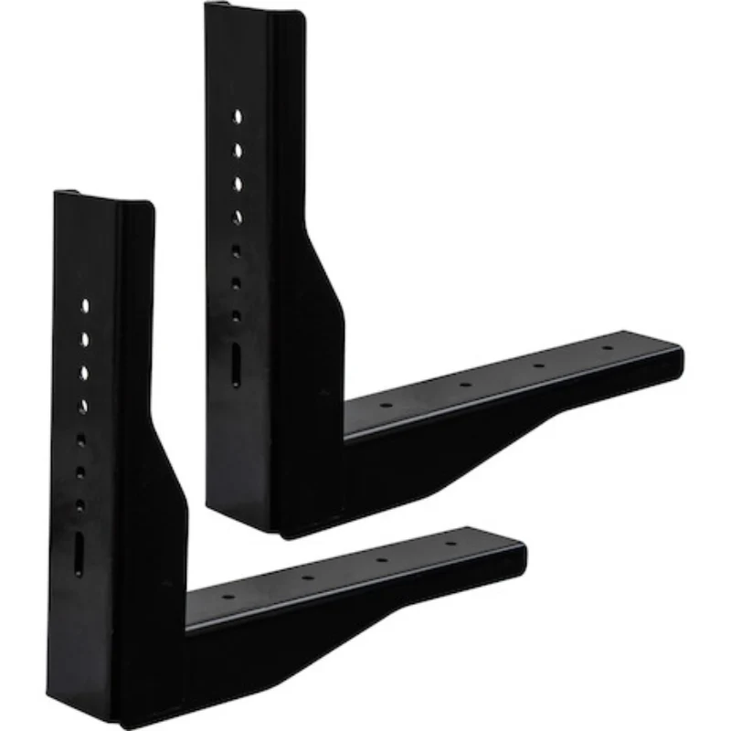 Buyers Products Pro Series Gloss Black Structural Steel Mounting Brackets, For Use With 18x18 Underbody Truck Boxes Model 1701018 - Image 3